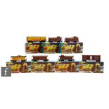 Seven Athearn HO gauge locomotive and wagons, models to include 3014, 1251, 1250, 5012, 5368, Bay