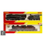 Two OO gauge Hornby DCC Ready Locomotives, to include R3168 4-6-2 (T) British Railways lined green