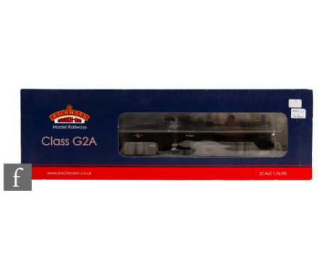 An OO gauge Bachmann 31-477DC DCC On Board 0-8-0 BR black Class G2A 49361 locomotive, boxed.