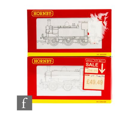 Two OO gauge Hornby DCC Fitted locomotives, to include R 3121X 0-6-0S (T) British Railways black locomotive, 68863, together 