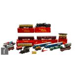 A collection of OO gauge model railway, mostly Triang, to include a boxed R150 4-6-0 BR black