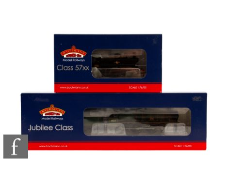 Two Bachmann OO gauge DCC Fitted Locomotives, to include 32-216 0-6-0 (T) British Railways black locomotive, 8732, together w