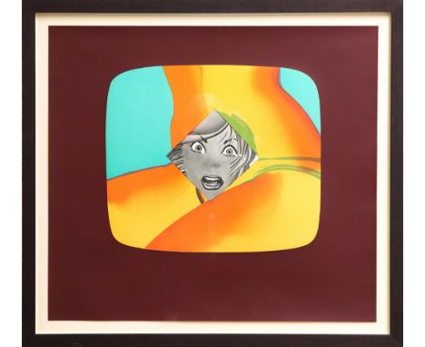 ALLEN JONES, Untitled from the Mark Rothko Memorial Portfolio, original lithograph, 1973, signed, edition 75, 56.5cm x 63cm, 