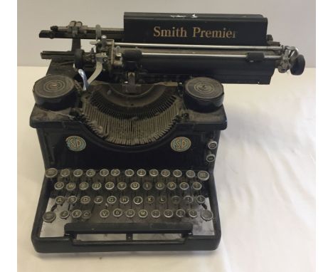 A vintage Smith Premiere typewriter.