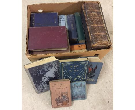 A box of vintage books to include 'All the Mowgli Stories' by Rudyard Kipling 1933 1st edition.