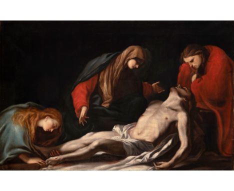 Spanish or Italian school, 18th century. Following models by JOSÉ DE RIBERA (Játiva, Valencia, 1591-Naples, 1652)."Lamentatio
