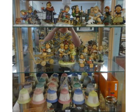 Goebel, Hummel, a collection of fifteen figures including Hummel Club Exclusive edition, some multiples in one box, all boxed