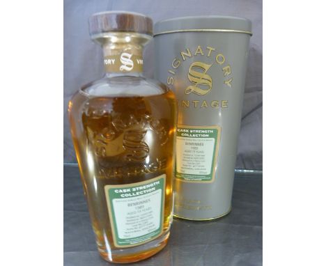 Single Malt Scotch Whisky: BENRINNES 1989 Aged 15yrs Cask 2363 No. 677 of 690
