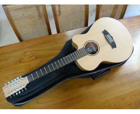 Tanglewood Roadster 12 String Electro-Acoustic guitar. Model No. TWR SFCE-12