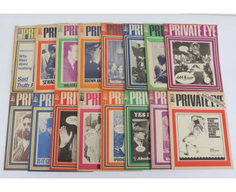 Fifty Five Vintage Private Eye Magazines 70s, Good to well read condition. (55 items) 