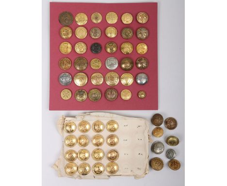 Civilian Institutions and Yacht Club Buttons, large examples include South Molton Union Workhouse beadle, an Irish institutio