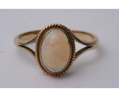 An opal ring