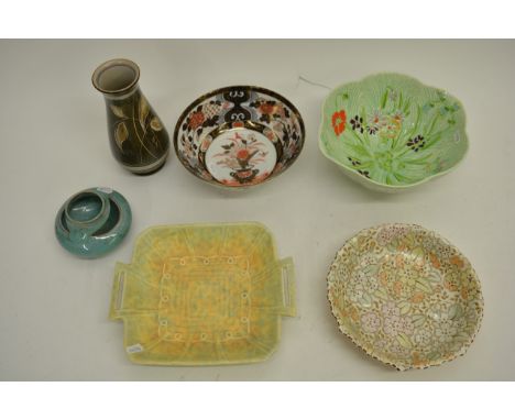 A collection of ceramic items including Beswick bowls, dishes etc.