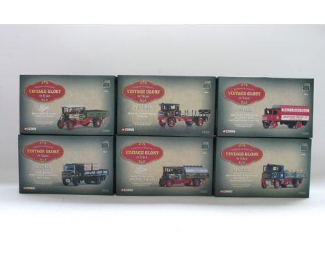 A collection of 6 boxed Corgi Classics 'Vintage Glory of Steam'