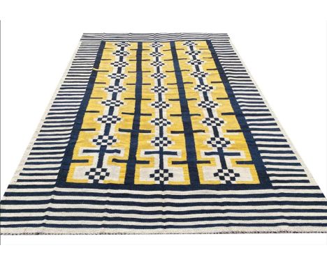 ART DECO DESIGN KILIM, 300cm x 200cm. 