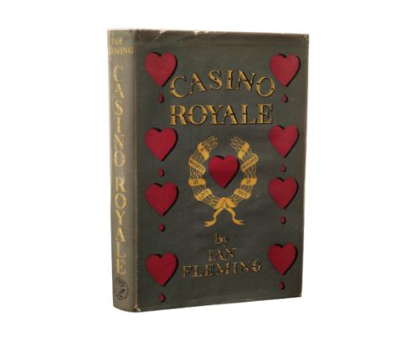 FLEMING, IAN: CASINO ROYALE London, Jonathan Cape, 1953 FIRST EDITION, IN THE FIRST ISSUE DUST JACKET OF THE FIRST JAMES BOND