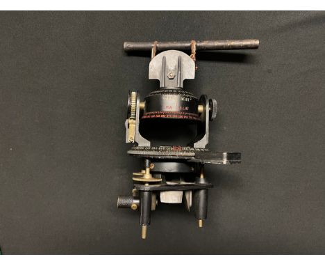 WW2 British RAF / USAAF Astro Compass MkII. Maker marked "Sperti. Inc Cincinnati, Ohio, USA". 