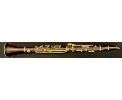Musical Instruments - a clarinet, by Hawkes &amp; Son, London 