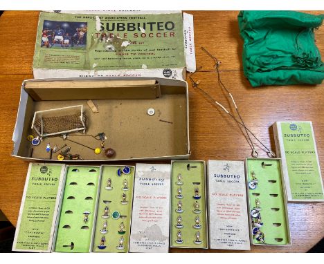 A Vintage Subbuteo table soccer game. As seen. 