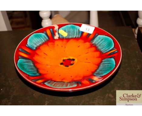 A Poole pottery dish