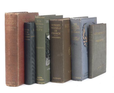 Six Veteran motoring books, published pre-1918,comprising A B Filson Young: 'The Complete Motorist' (4th Edition 1905); John 