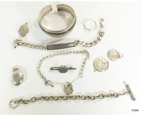 Silver jewellery include bracelets bangle bracelets etc.