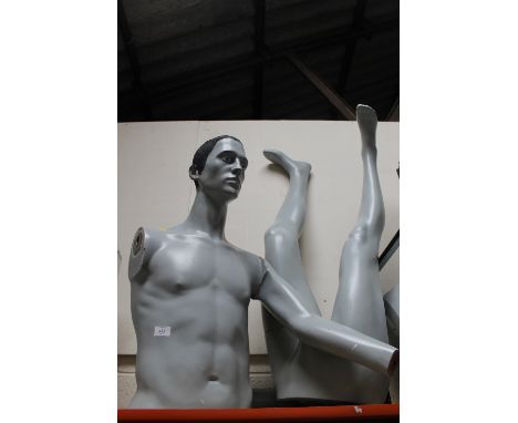 A MALE MANNEQUIN