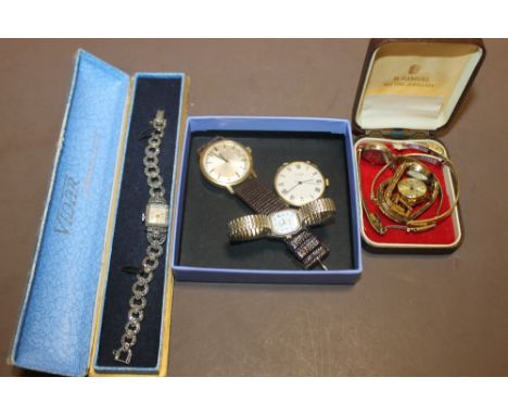 A SELECTION OF WRISTWATCHES TO INCLUDE A ROTARY EXAMPLE 
