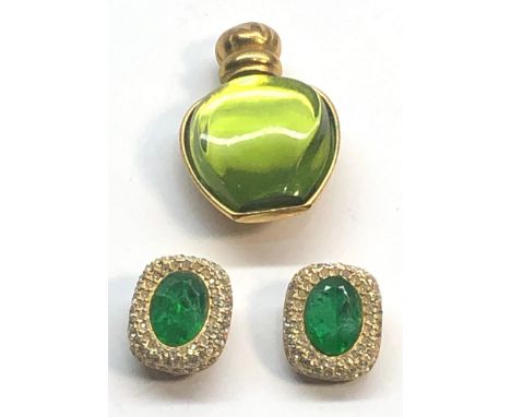 Designer jewellery Christian Dior bottle brooch etc 