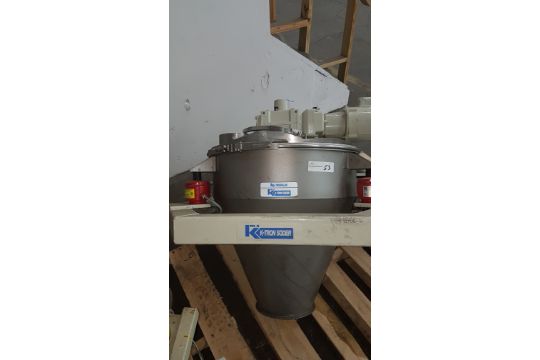 K Tron Soder Twin Screw Feeder With Bowl And Internal Agitation