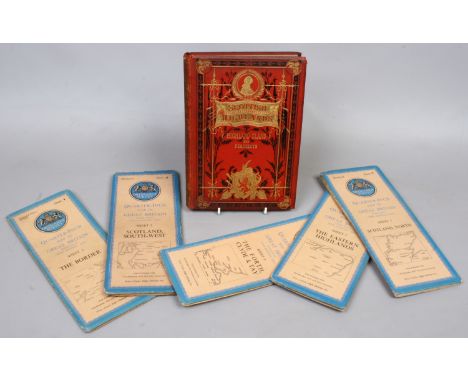History of the Scottish Highlands, Highland Clans and Highlands Regiments 1887 and five ordnance survey maps all Scottish.