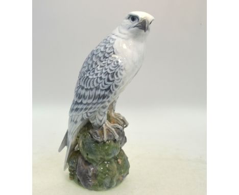 Royal Copenhagen model of a Falcon, no. 1661, 41 cm high Condition Report Chip to tail feather