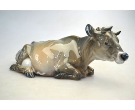 Royal Copenhagen model of a Jersey cow, no. 4683 Condition Report Good condition - no chips or cracks