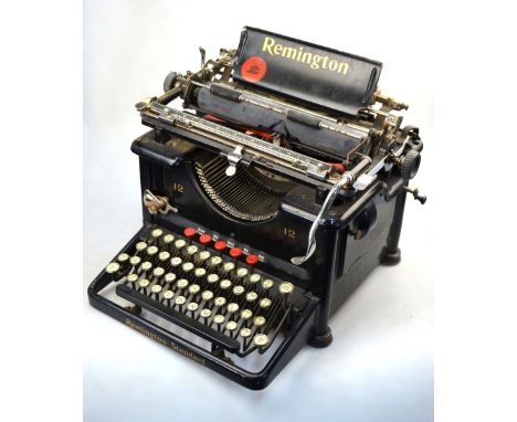 A Remington Standard No 12 typewriter