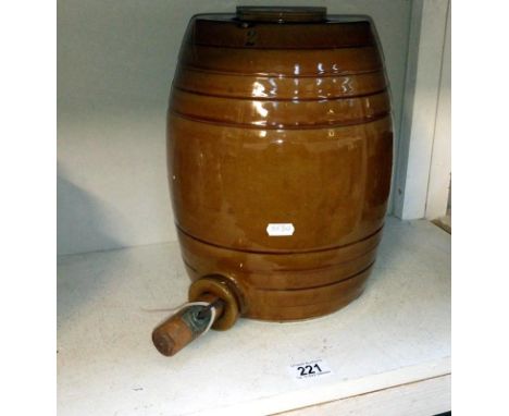 A ceramic barrel