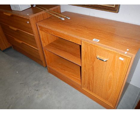 A 3 drawer chest and one other matching item
