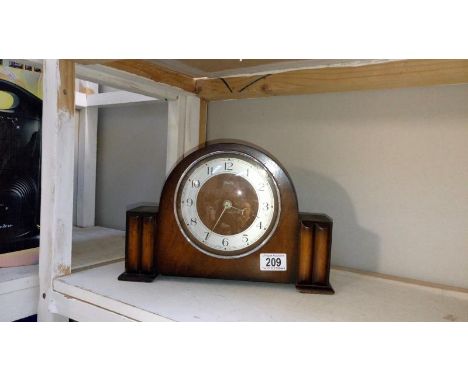 A Smiths 8 day mantle clock