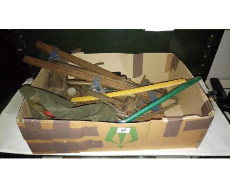A quantity of tools etc.