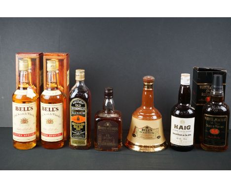 Whisky - 6 Bottles of Scotch Whisky (House of Lords 12 Years Old Deluxe Blended Scotch Whisky 75cl, Bell's Specially Selected