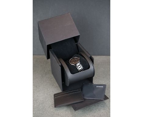 A gents RADO of Switzerland gents wristwatch complete with box. 