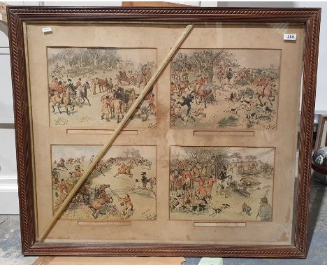 After H Thomson
Set of four hunting prints (4)