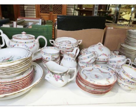 Minton's part-dinner / tea service, a Susie Cooper part-tea service and a Tuscan part-tea service