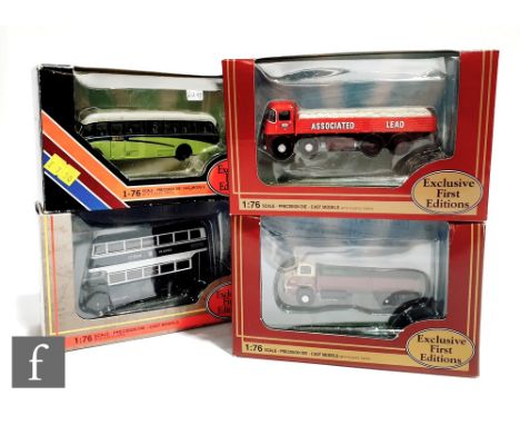 Nineteen EFE diecast models, to include buses and other railway scale models, boxed. (19) 