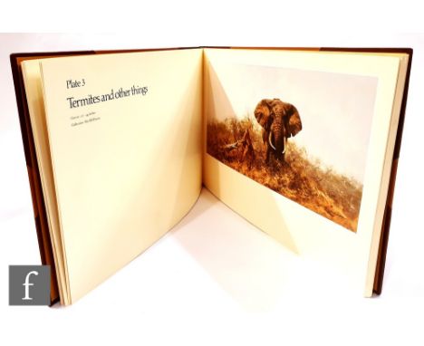 'Paintings of Africa and India', David Shepherd, first edition, published by The Curwen Press for The Tryon Gallery Ltd, 1978