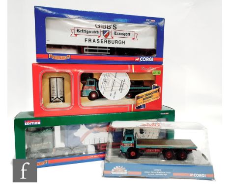 Nine Corgi 1:50 scale diecast models to include Marques of Distinction, Hauliers of Renown, Rigid Tippers, etc., comprising C