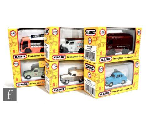 Fifty six Pocketbond Classix 1:76 railway scale diecast models, boxed. (56) 