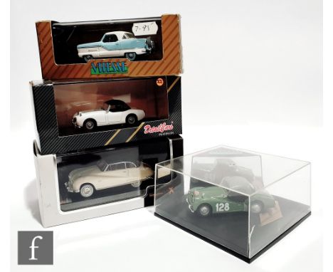 Seventeen assorted 1:43 scale diecast models to include Brumm, PremiumX, Vitesse, DetailCars and similar, all boxed. (17) 