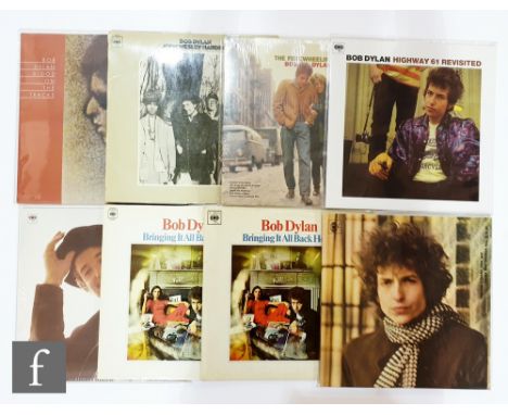 Bob Dylan - A collection of eight LPs, to include 'Blonde on Blonde' 66012, 'Bringing It All Back Home' BPG 62515 x2, 'Nashvi