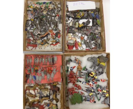 Various Manufacturers A Collection Of Assorted Figures including Sacul knights & Romans, Crescent knights, and others includi