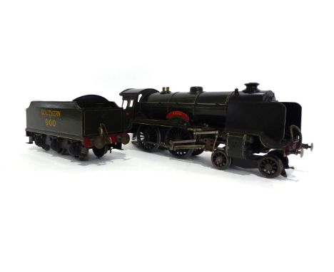 Marklin O Gauge 4-4-0 Schools Class Locomotive this is a Merchant Taylor locomotive modified to Southern E900 Eton and remoto